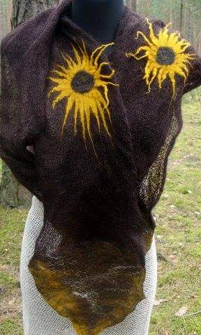 Scarf "Sun"
