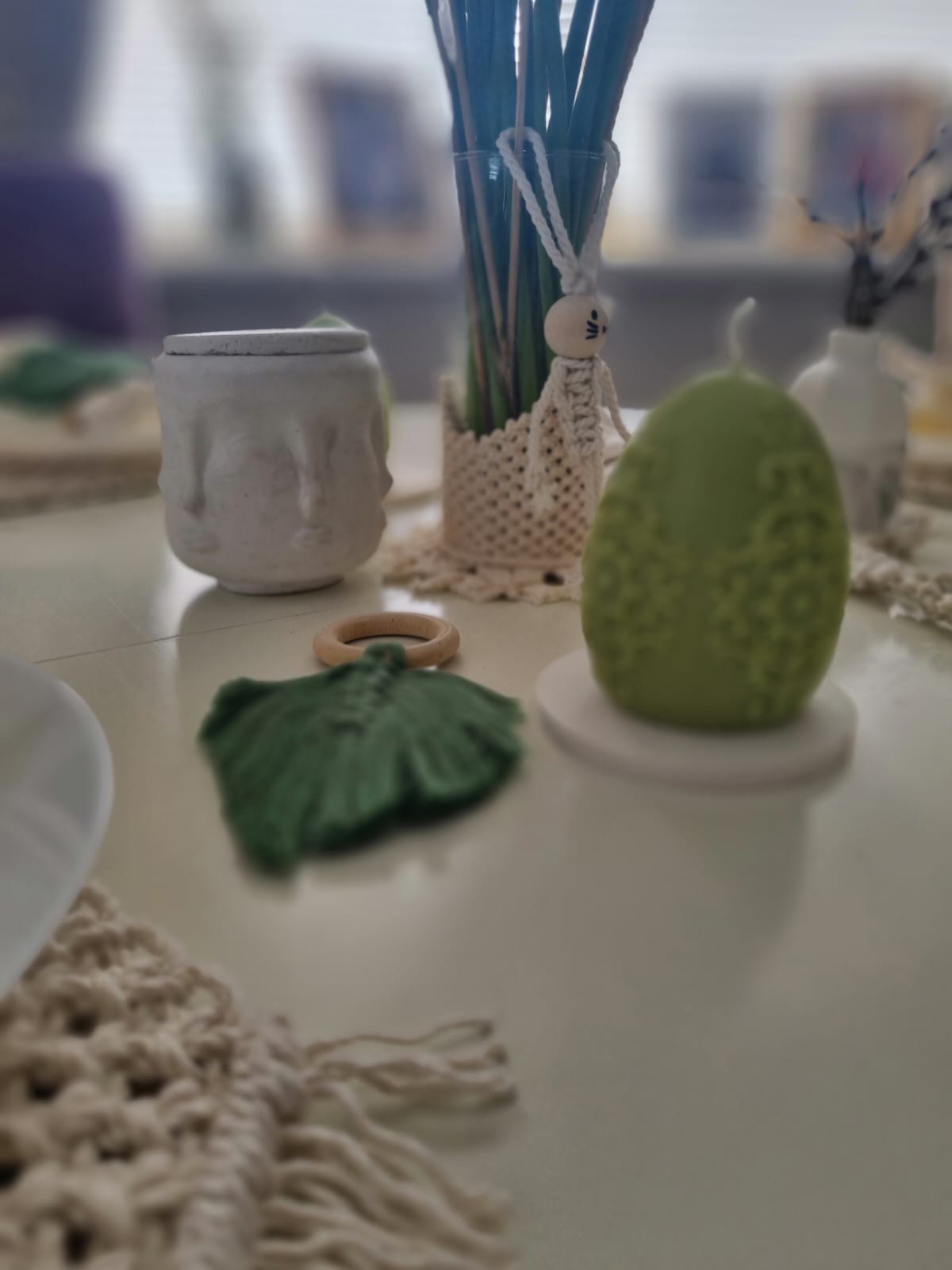 Candle "Easter Egg"