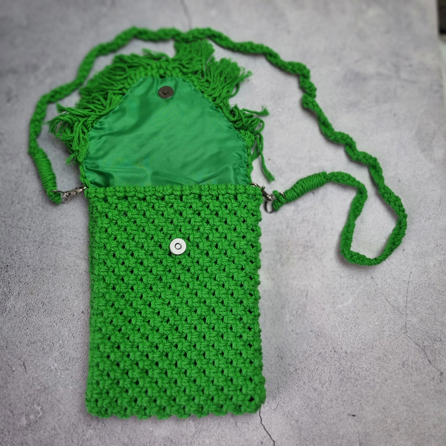 Handbag "Greenery"