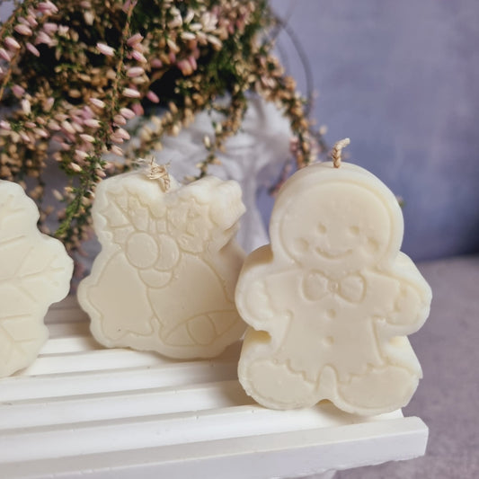 Žvakių komplektas "Kalėdiniai žaisliukai"