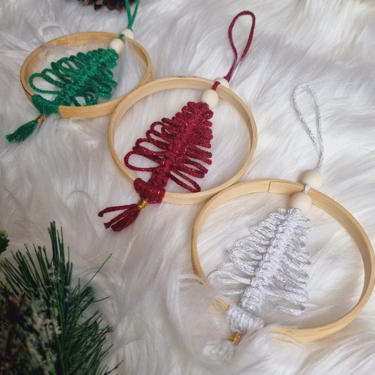 Kalėdinis pakabukas „Eglutės žiedas“