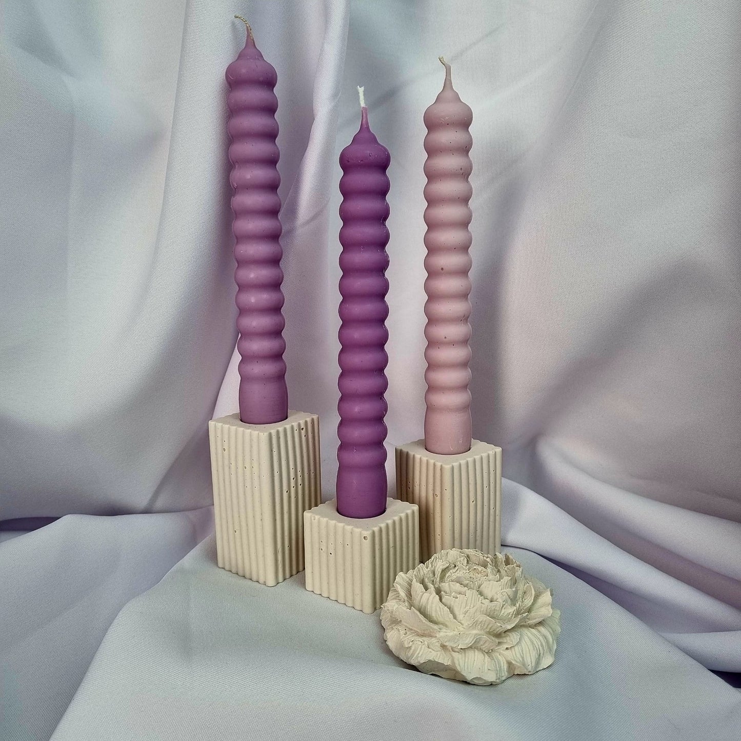Candlesticks "Geometric Style"