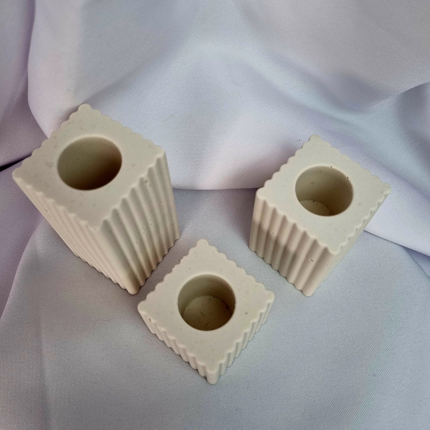 Candlesticks "Geometric Style"