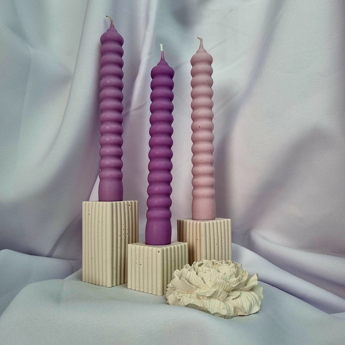 Candlesticks "Geometric Style"