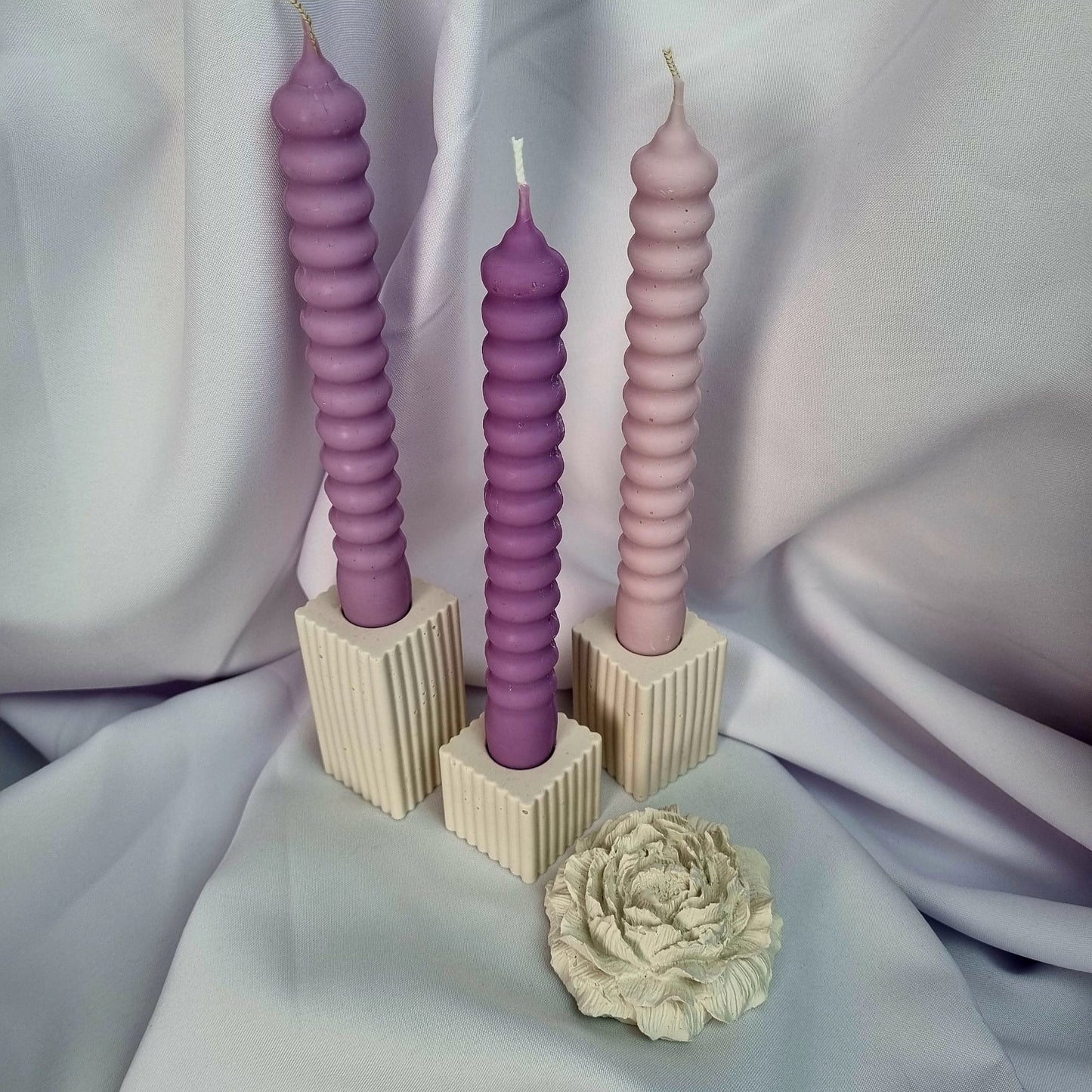 Candlesticks "Geometric Style"
