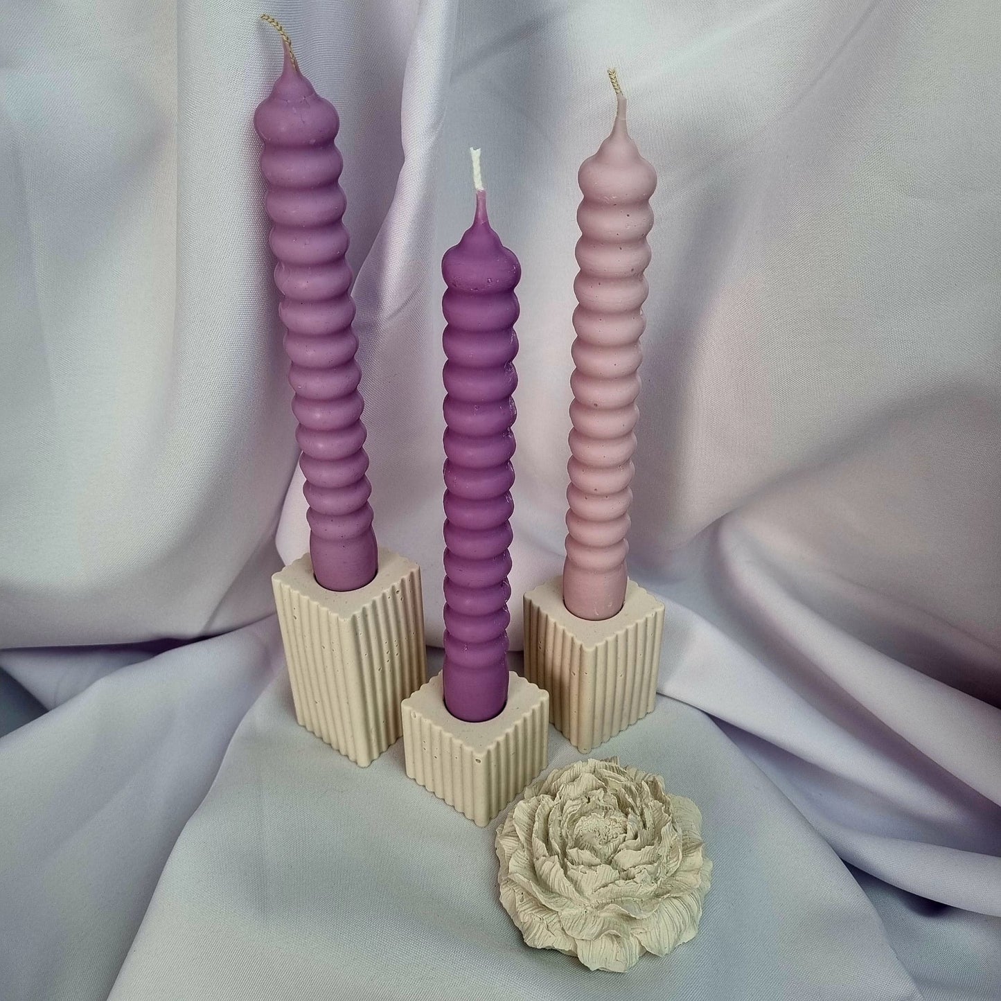 Candlesticks "Geometric Style"