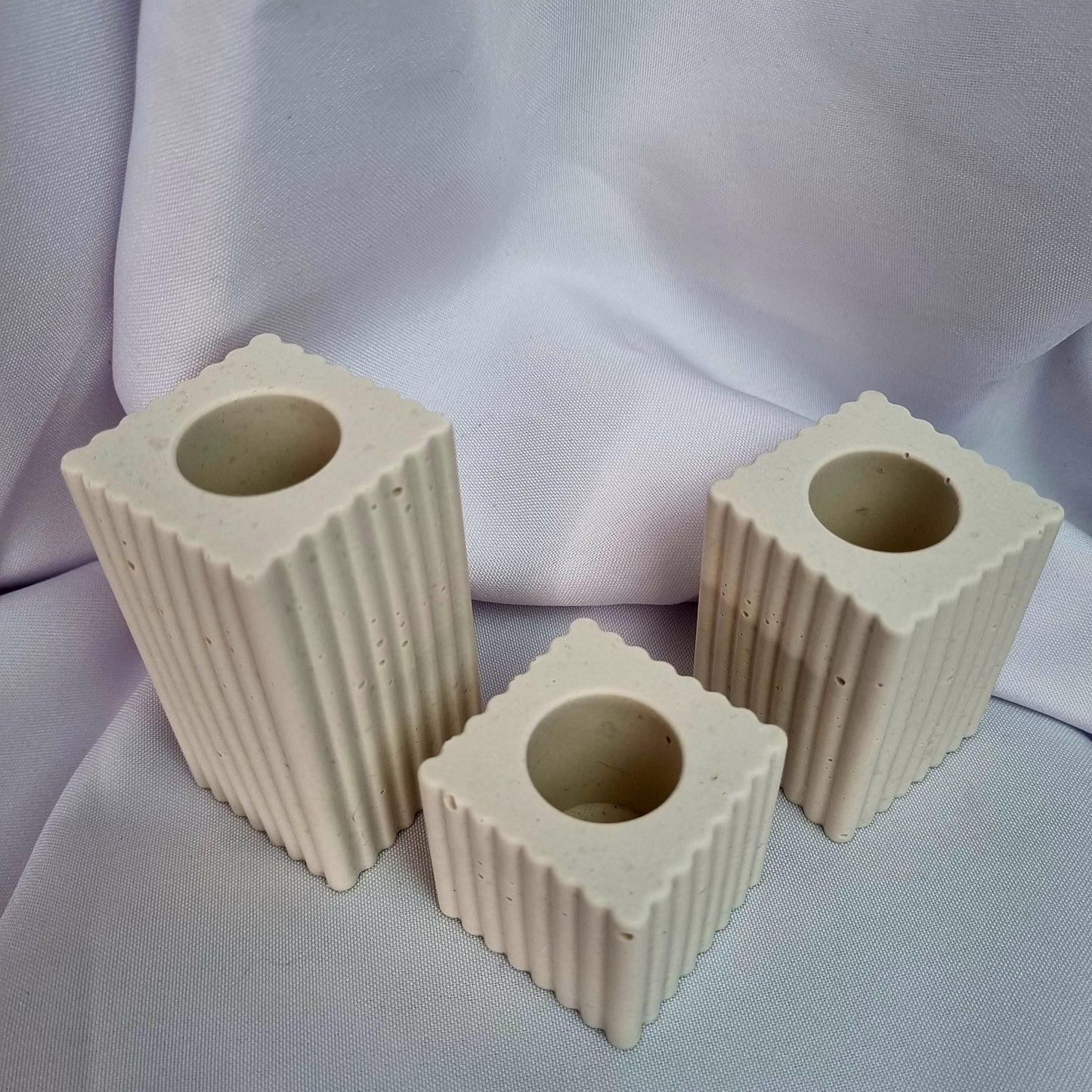 Candlesticks "Geometric Style"