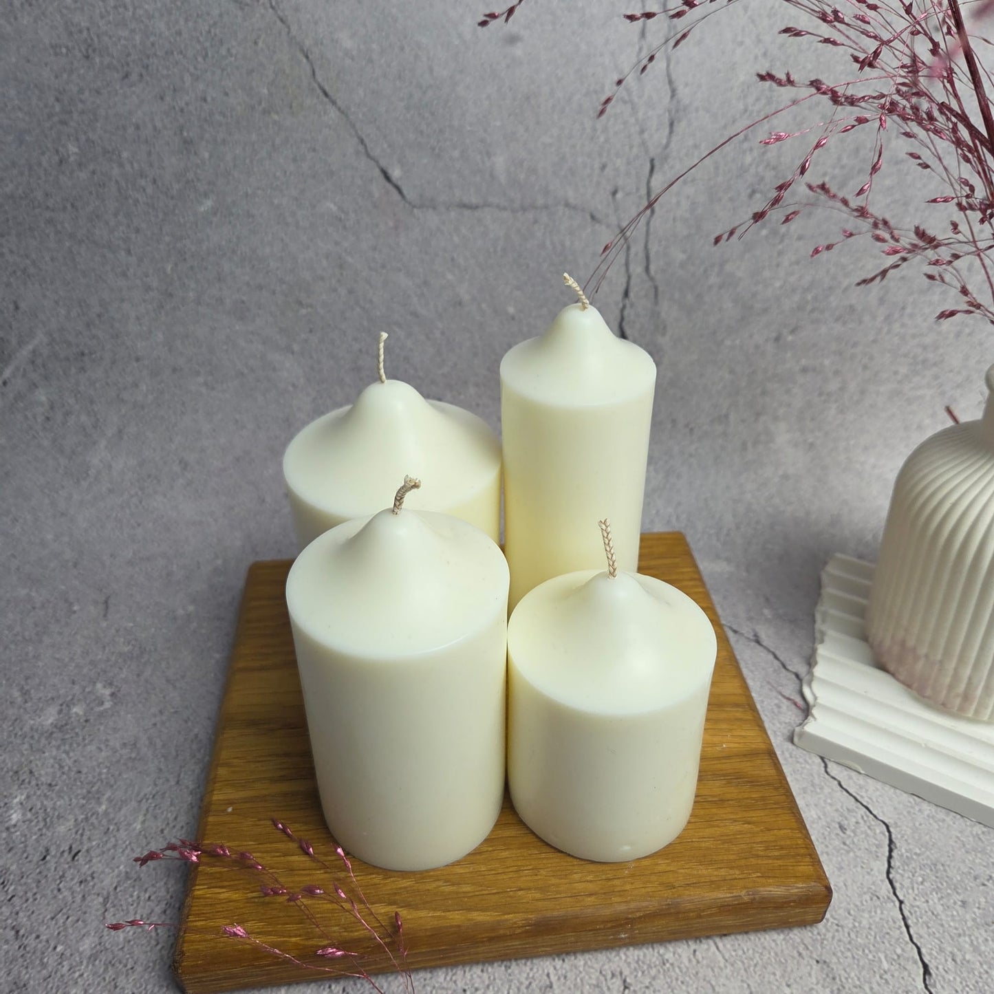 Žvakių rinkinys "Natūrali ramybė"