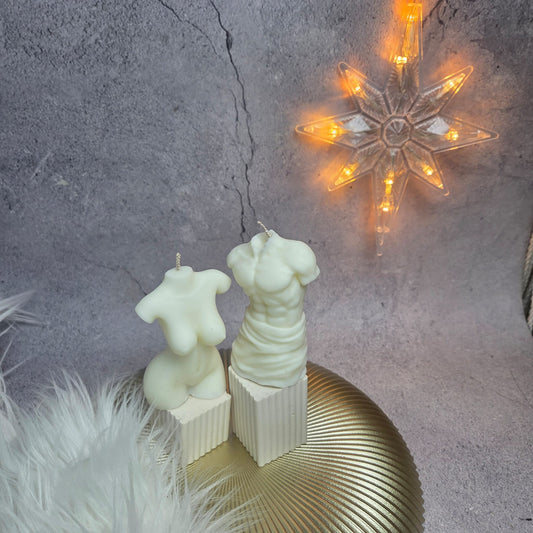 „Jis ir Ji“ sojų žvakių duetas