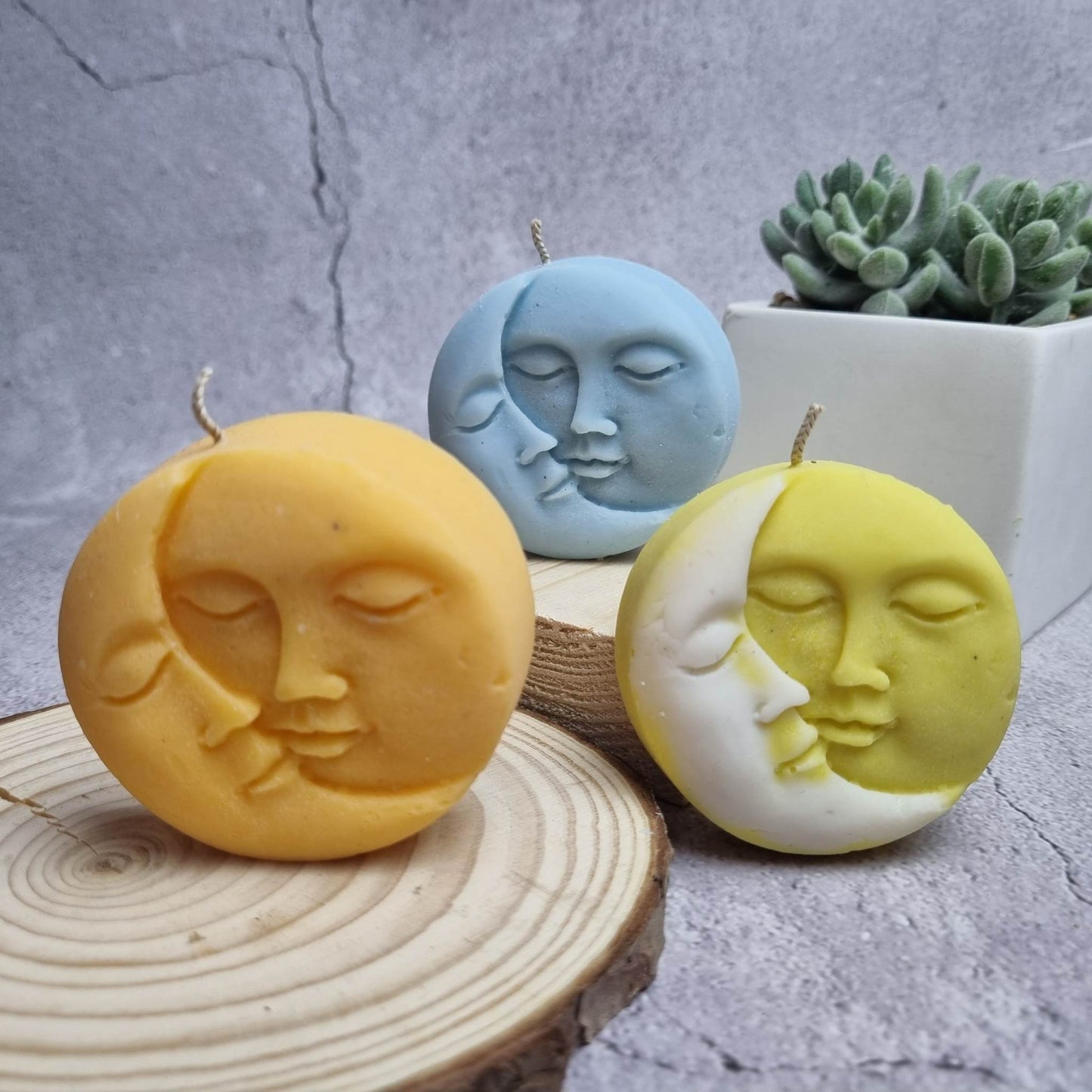 Candle "Sun and Moon"