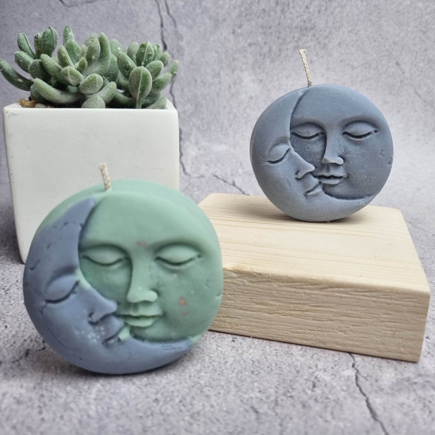 Candle "Sun and Moon"