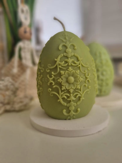 Easter egg candle