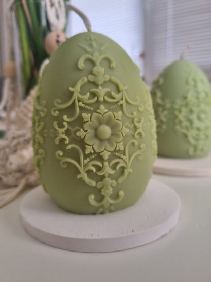 Easter egg candle