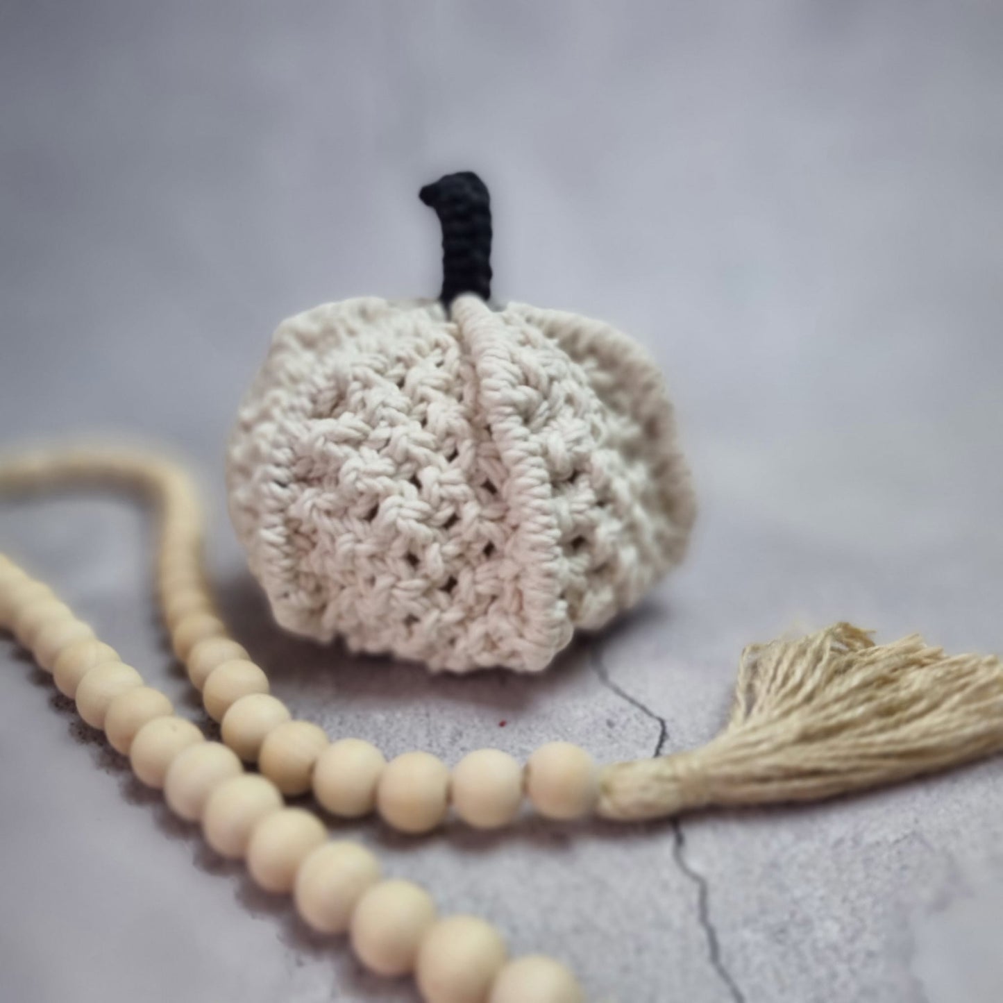 Macramé "Pumpkin"