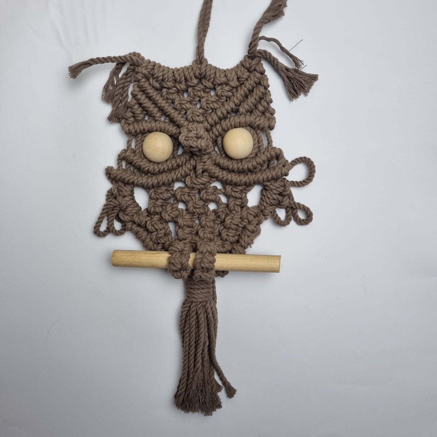 Macramé "Brown Owl"