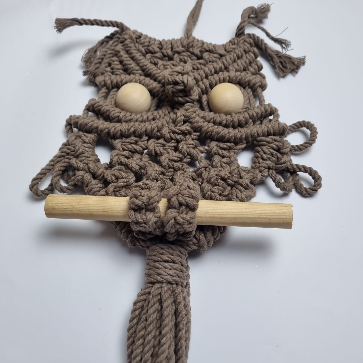 Macramé "Brown Owl"