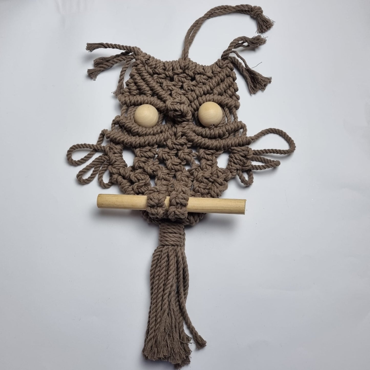 Macramé "Brown Owl"