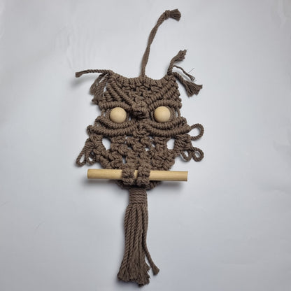 Macramé "Brown Owl"