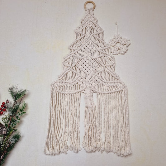 Macrame "Christmas tree 3"