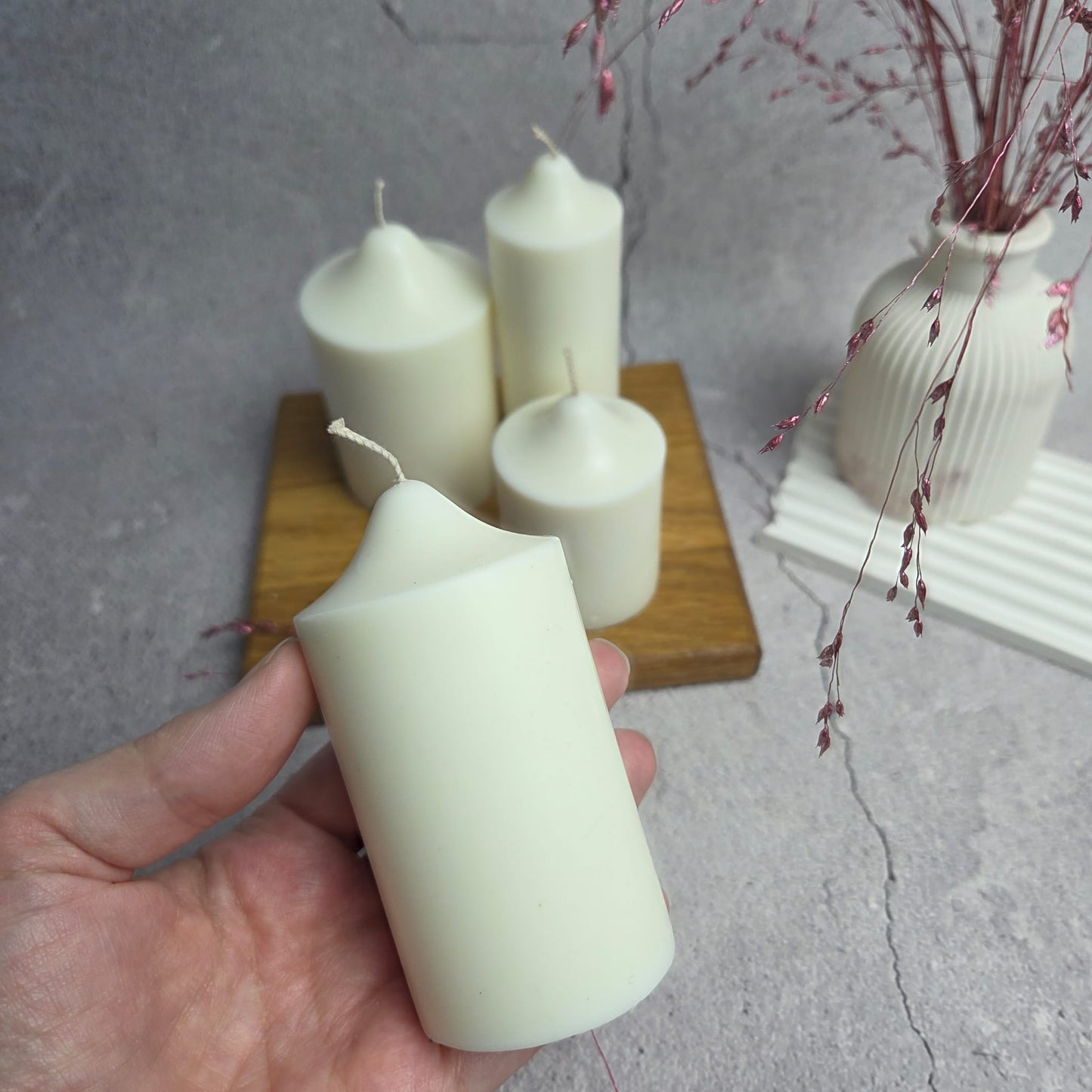 Žvakių rinkinys "Natūrali ramybė"