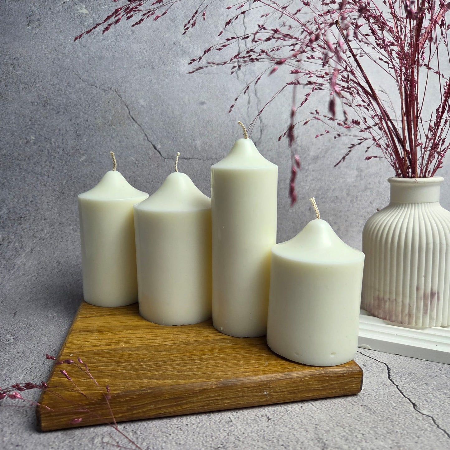 Žvakių rinkinys "Natūrali ramybė"