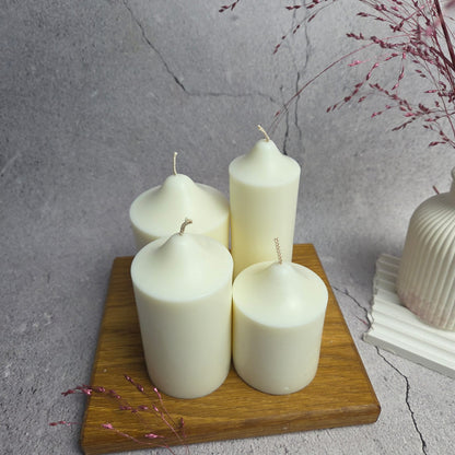 Žvakių rinkinys "Natūrali ramybė"