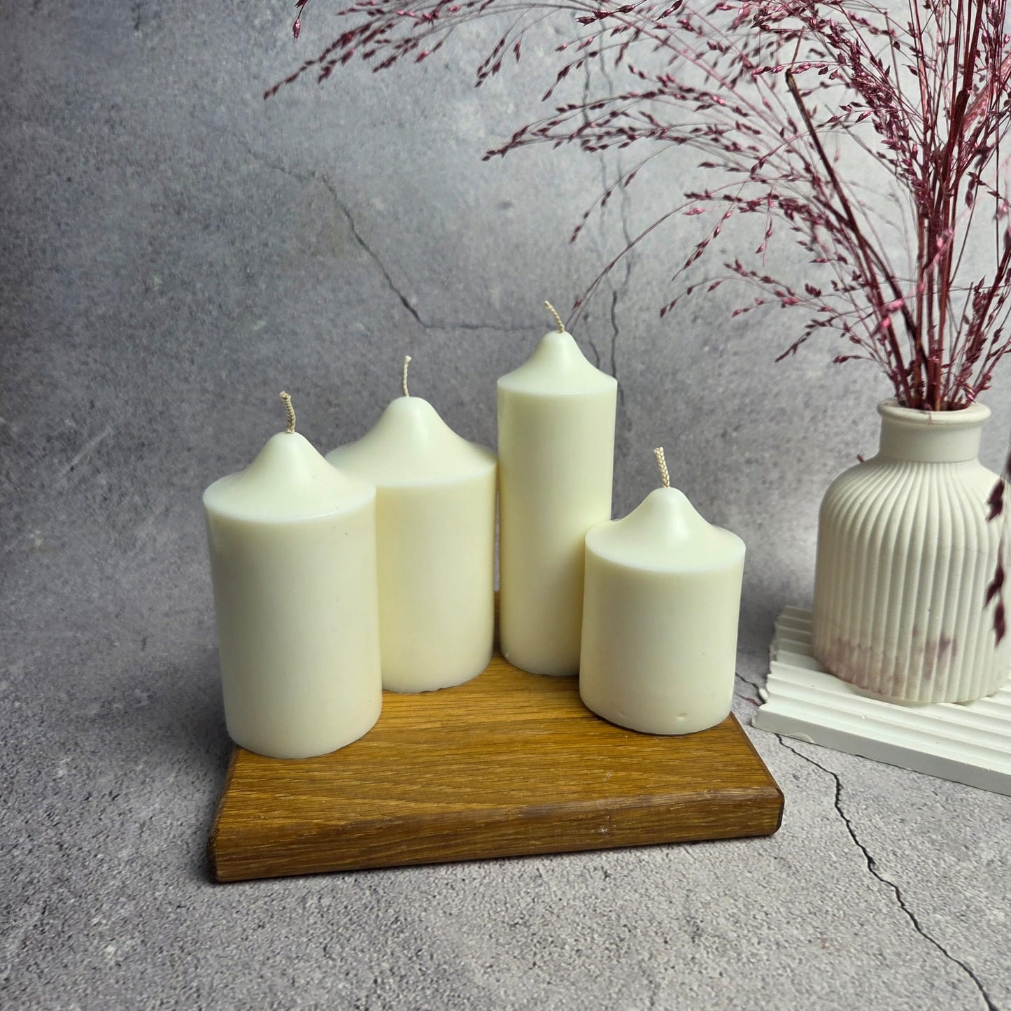 Žvakių rinkinys "Natūrali ramybė"