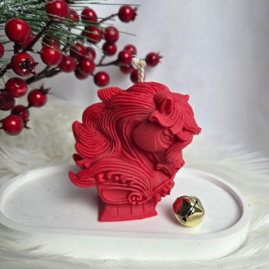 Sojų vaško žvakė „Žirgas“