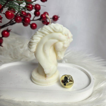 Sojų vaško žvakė „Žirgas“