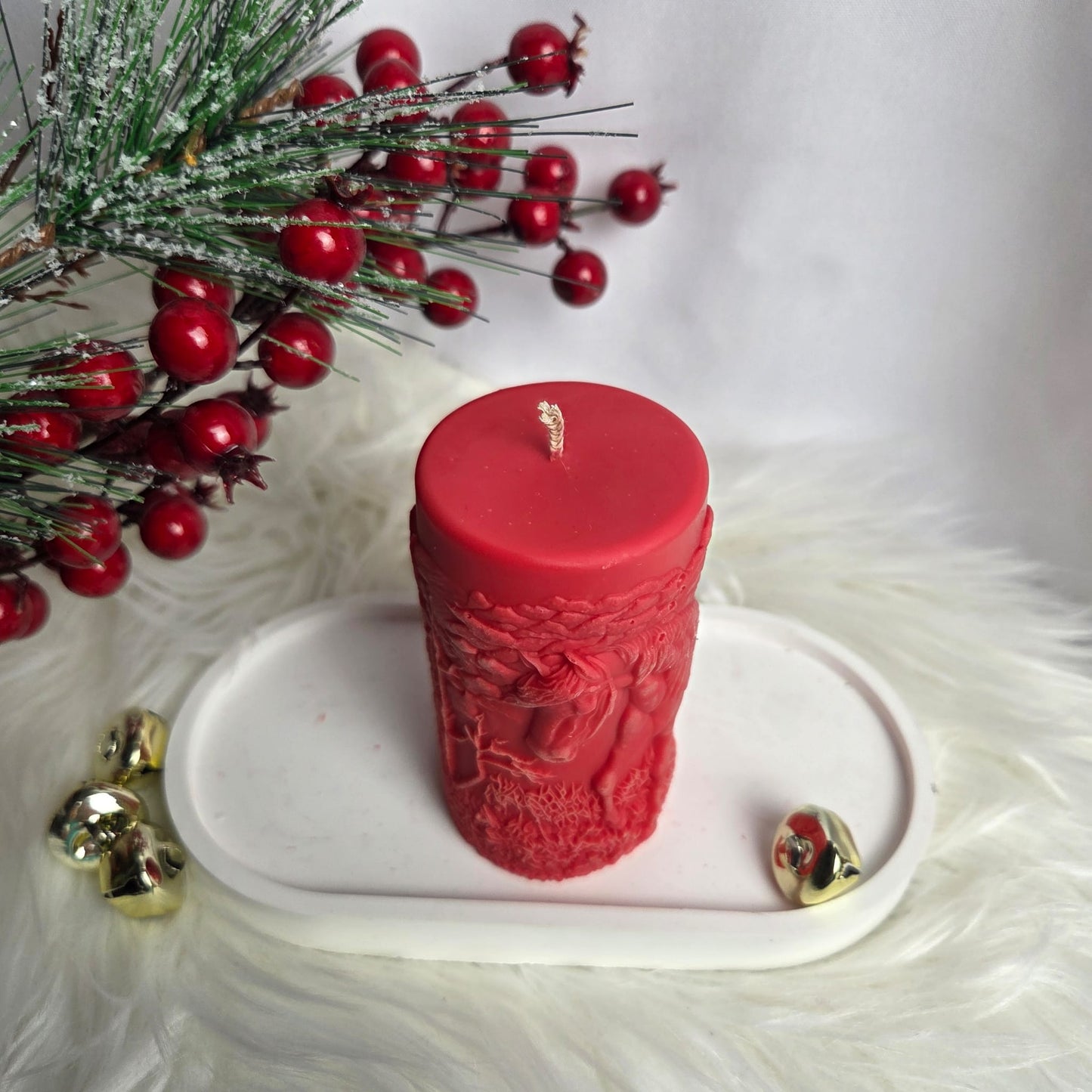 Sojų vaško žvakė „Miško arkliukas“