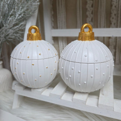 Kalėdinis burbulas su žvake