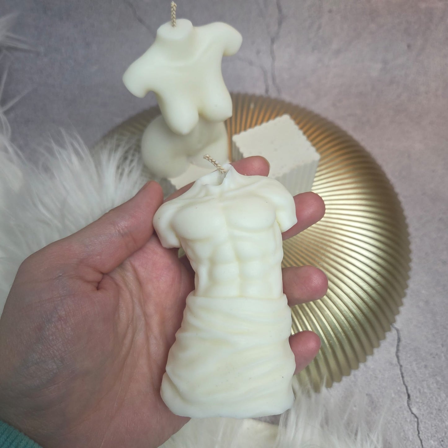 „Jis ir Ji“ sojų žvakių duetas