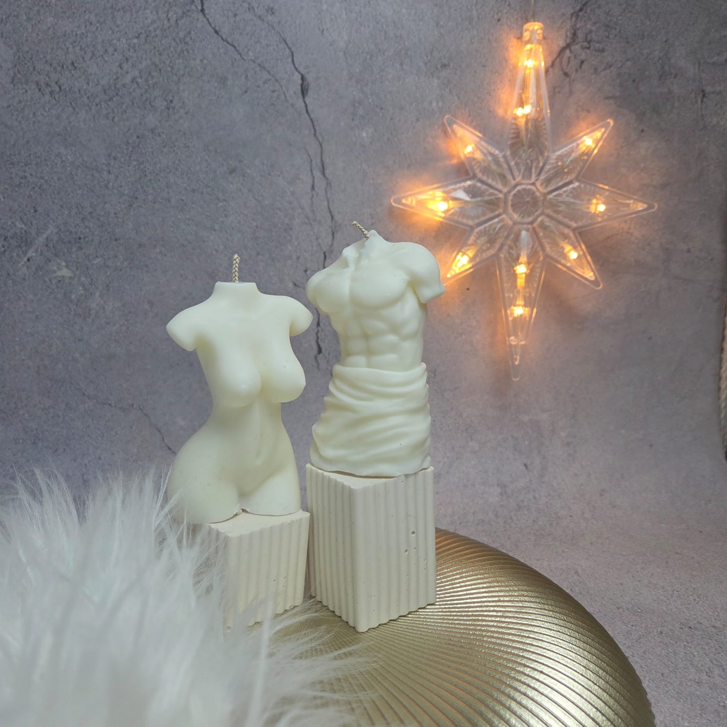 „Jis ir Ji“ sojų žvakių duetas