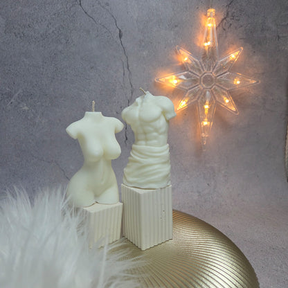 „Jis ir Ji“ sojų žvakių duetas