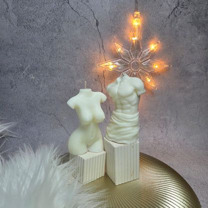 „Jis ir Ji“ sojų žvakių duetas