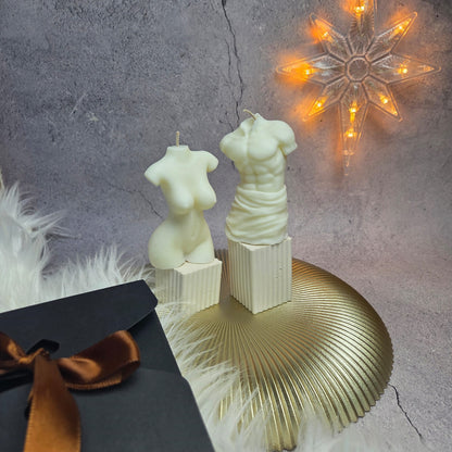 „Jis ir Ji“ sojų žvakių duetas