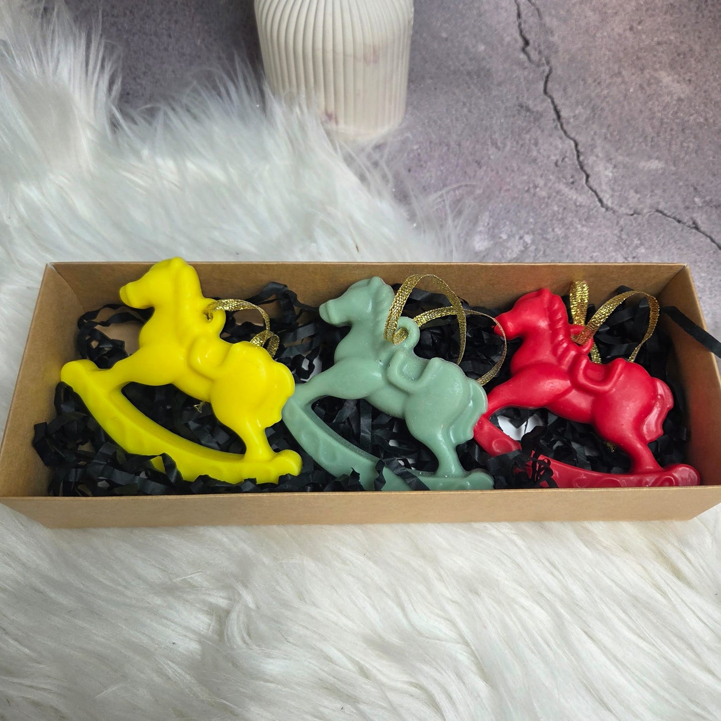 "Mažieji žirgai" sojų vaško rinkinys